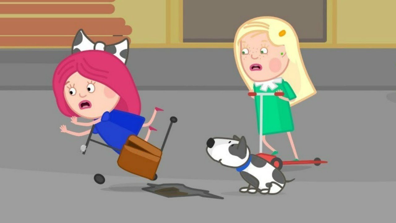 Smarta-otnosit-samokat-v-avtomasterskuyu.-Multiki-dlya-devochek