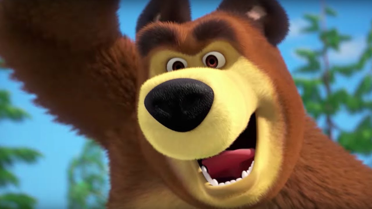 Masha-i-Medved-Sluchaj-na-rybalke-Na-rybalke