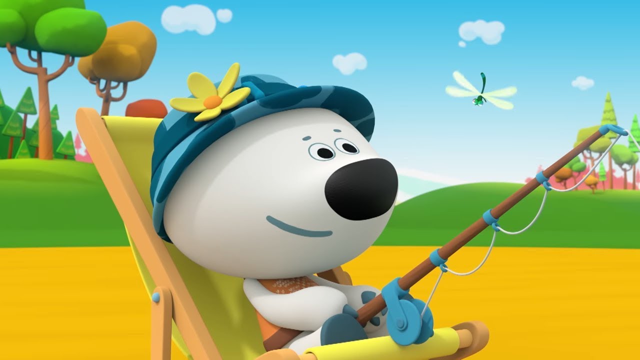 Mi-mi-mishki-Novye-serii-2018-Rybatskaya-istoriya-Multiki-pro-rybalku