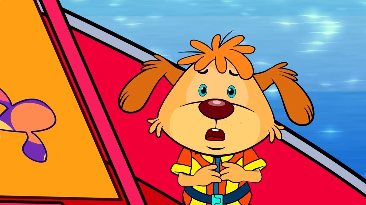 Multiki-dlya-detej-Pip-i-Alba-Flag-dlya-ryb-Ostrov-sokrovishh