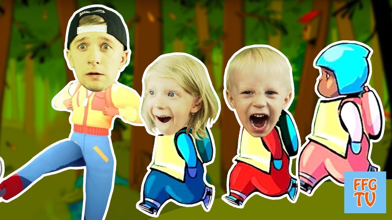 POTERYALI-DETEJ-v-LESU-Milana-i-PAPA-ISHHUT-Detej-v-igre-Knoddskogen-Tokogo-kontsa-my-ne-OZHIDALI