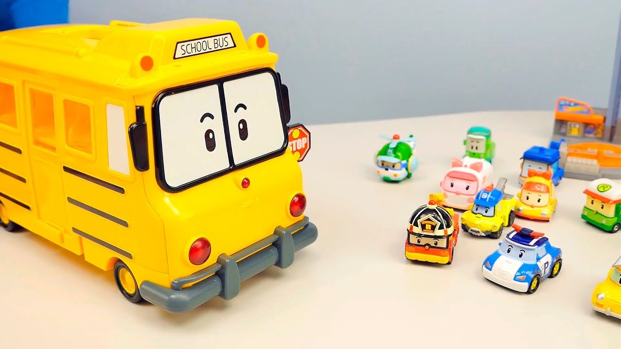 ROBOKAR-POLI-vse-serii-podryad-Sbornik-luchshih-serij-s-Igrushkami-Robocar-Poli-i-Danikom