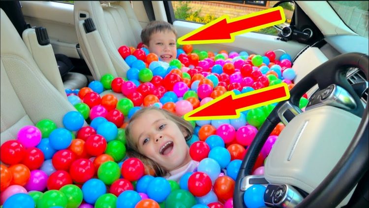 Razygrali-papu-ZASYPALI-mashinu-SHARIKAMI-ili-BALL-PIT-PRANK-IN-MY-Dads-CAR