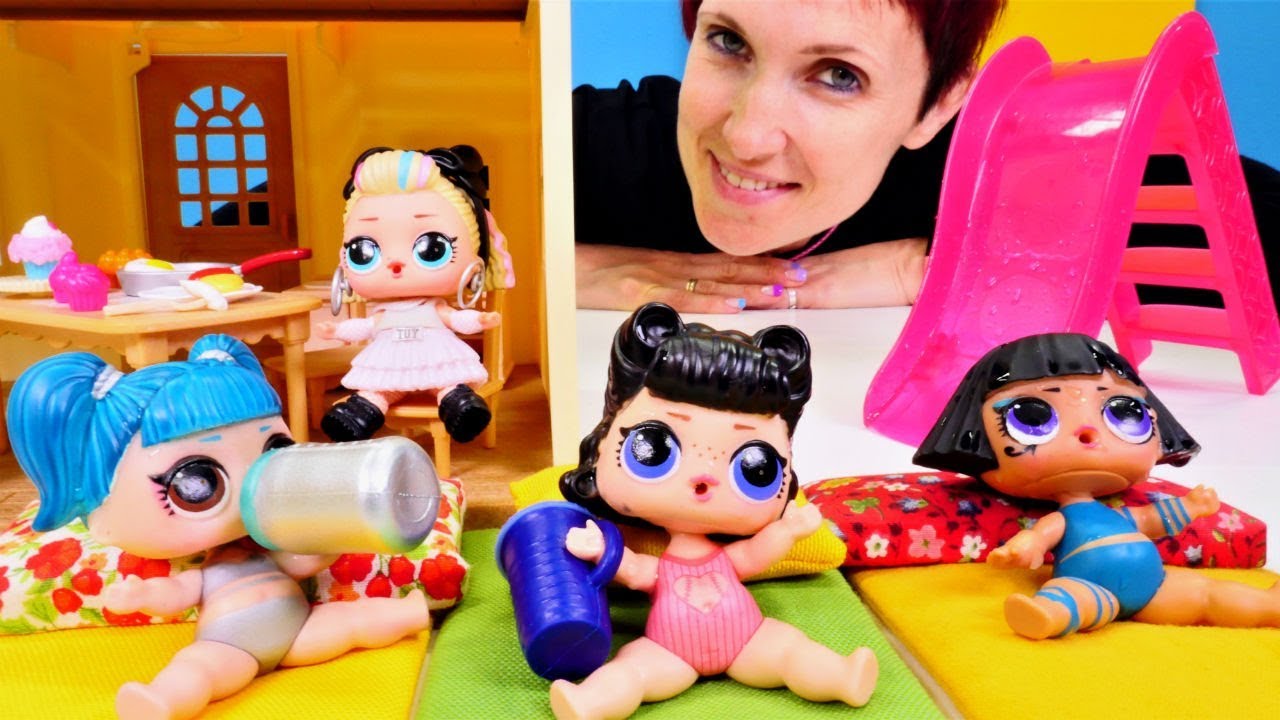 Mebel-dlya-kukol-LOL.-Masha-Kapuki-i-video-dlya-devochek-s-Lol