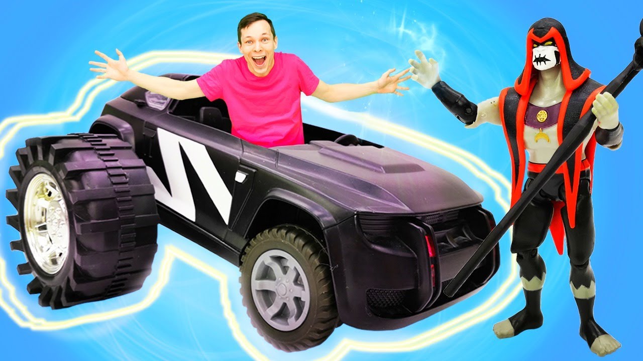 Ben-10-v-video-s-igrushkami-Mashinka-dlya-Ben-Tena-Igry-dlya-malchikov-v-Avtomasterskoj