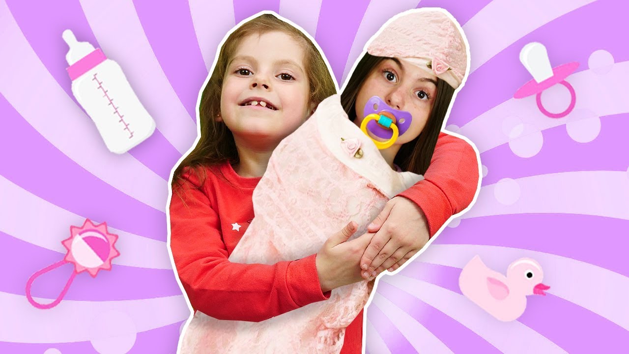 Igry-dlya-devochek-ZHivaya-kukla-Bebi-Bon-Kak-mama-v-video-dlya-detej