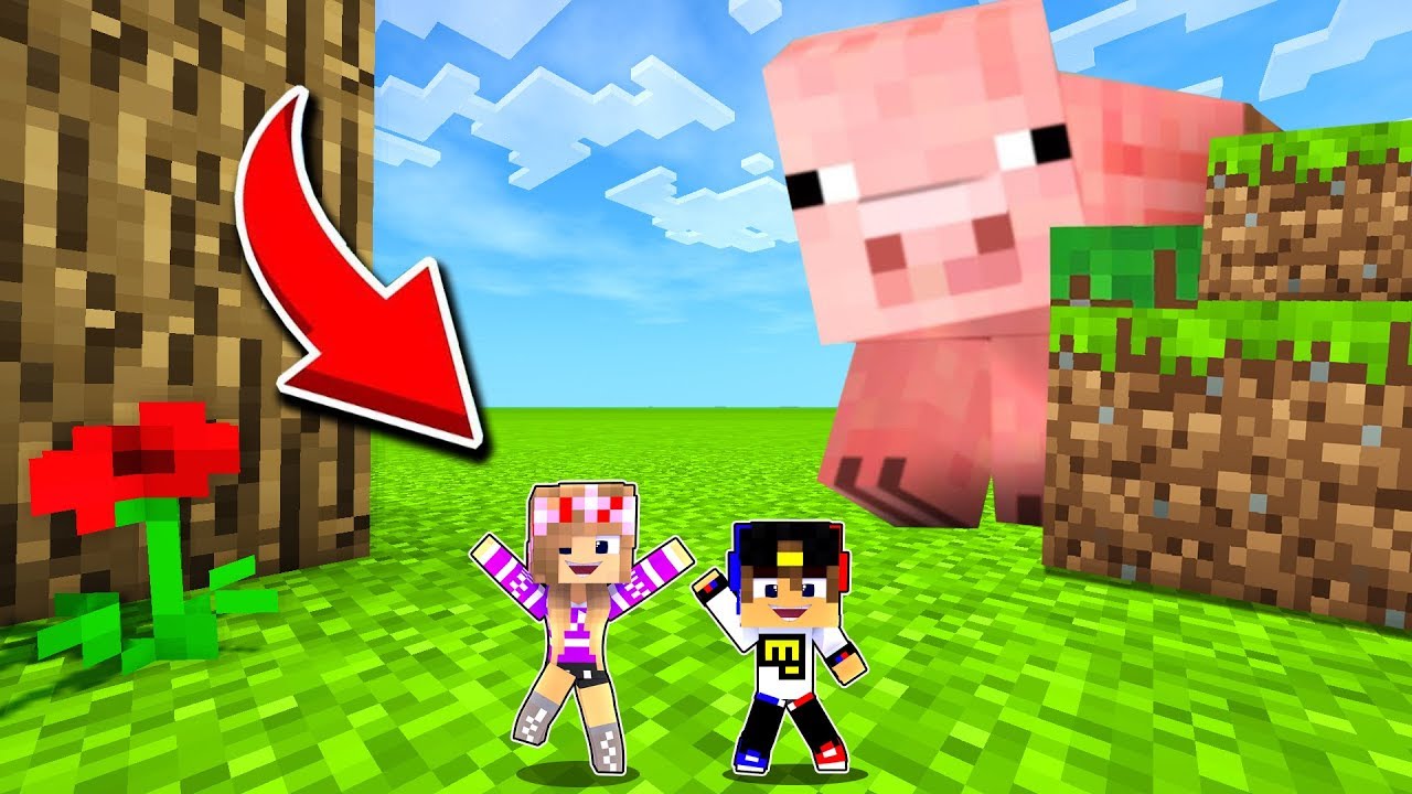 REBENOK-I-DEVUSHKA-Kak-projti-Majnkraft-no-my-liliputy-NUB-I-PRO-VIDEO-TROLLING-MINECRAFT