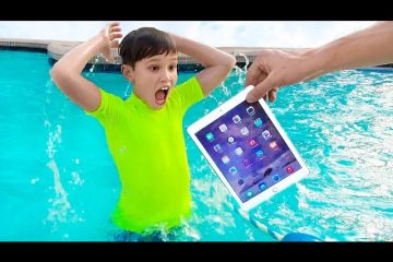 Katya-i-papa-uronili-iPhone-i-iPad-v-vodu