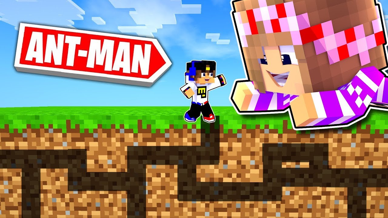 REBENOK-I-DEVUSHKA-Kak-projti-Majnkraft-no-bolshoj-ili-malenkij-v-1-blok-NUB-I-PRO-VIDEO-MINECRAFT