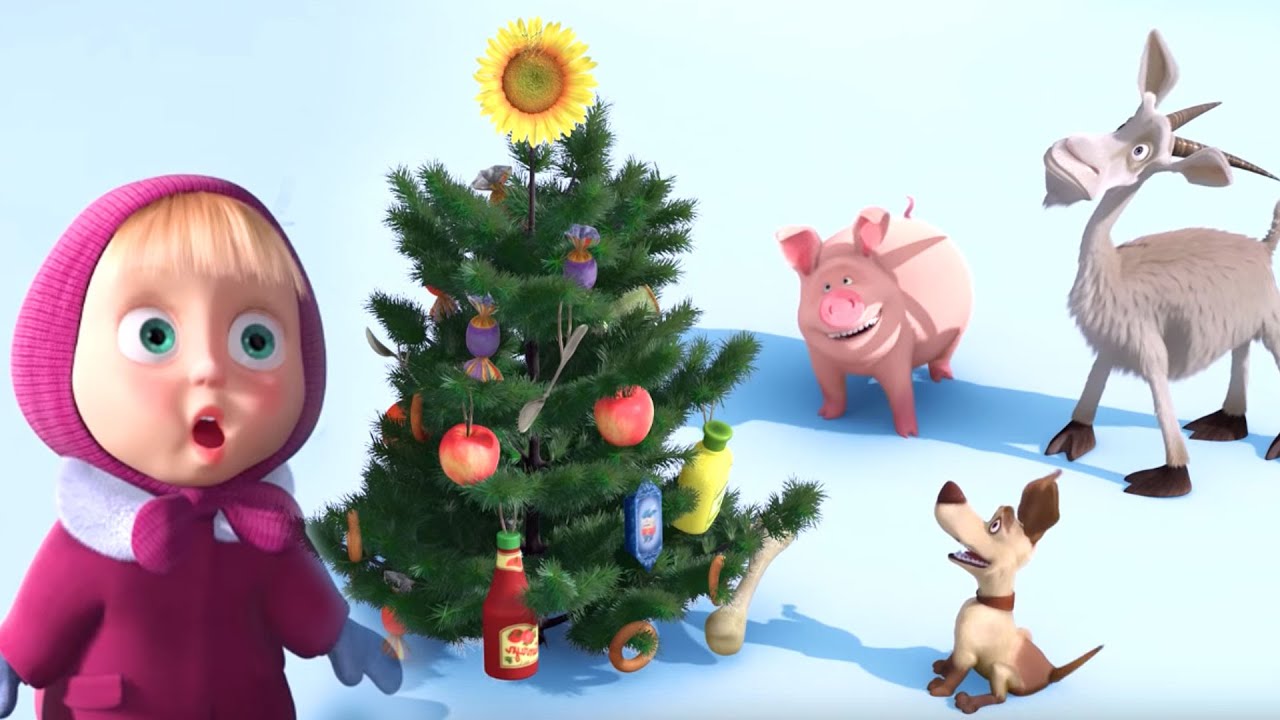 Masha-i-Medved-pervye-serii-Odin-doma-21-Seriya-Den-varenya-6-Seriya