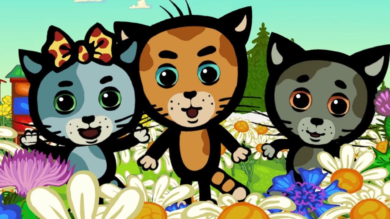 TRI-KOTENKA-Vse-pesenki-o-zhivotnyh-Sbornik-Multiki-pesni-dlya-detej