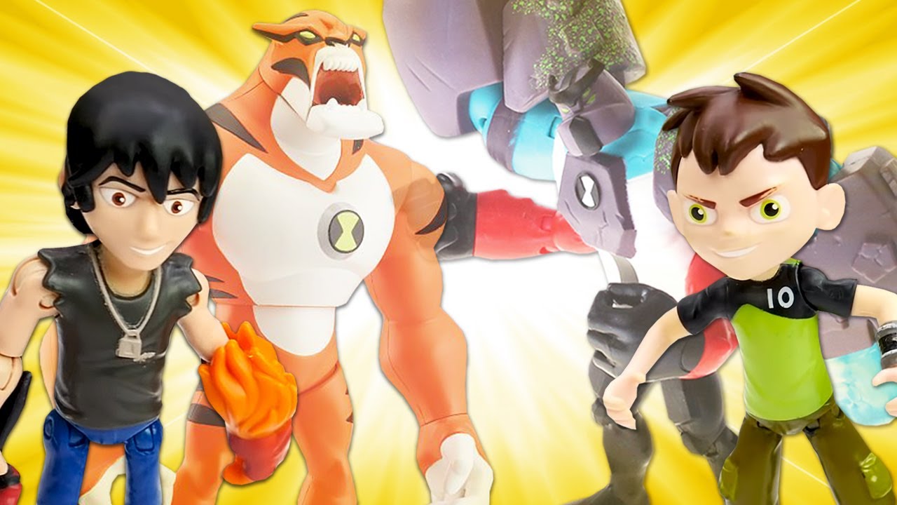 Video-igry-s-Ben-10-Kto-iz-Geroev-Omnitriks-samyj-krutoj-Sbornik-video-dlya-malchikov