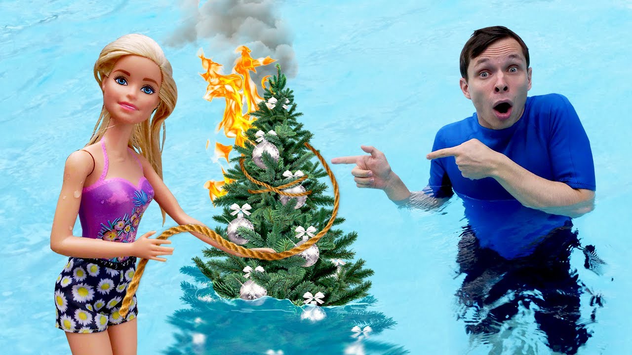 Video-onlajn-YOlka-v-Akvaparke-Akvatim-spasayut-Novyj-God-Igry-v-video-shou