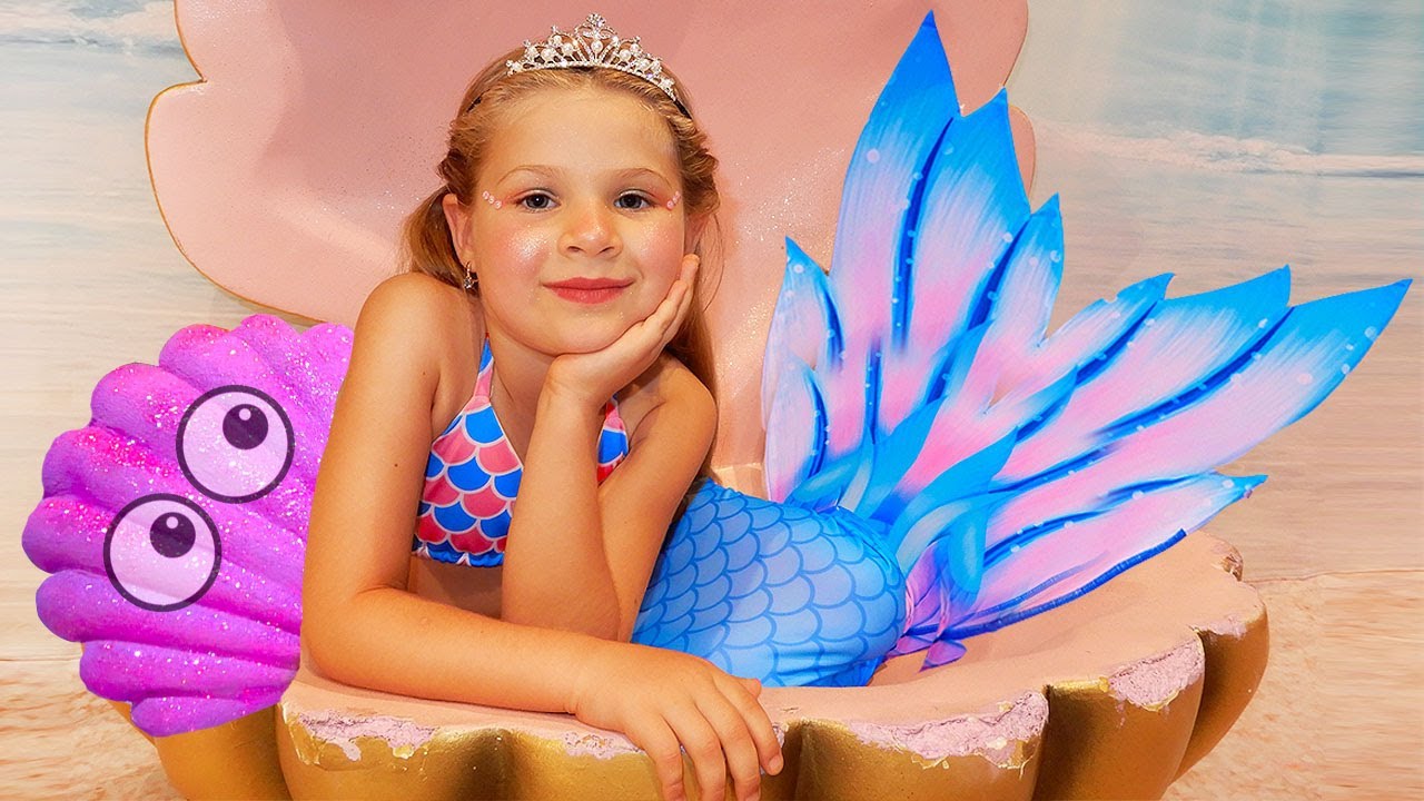 Diana-turned-into-a-Little-Mermaid-Princess