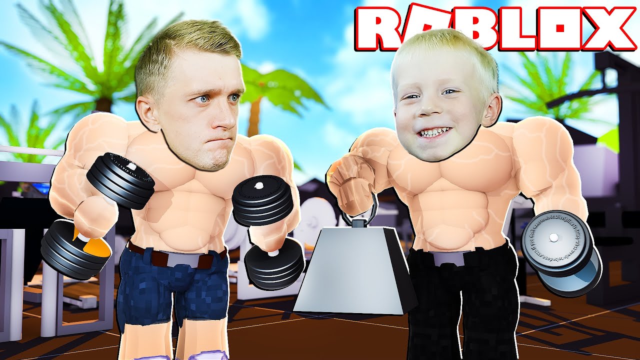 KAK-STAT-KACHKOM-CHto-by-VYZHIT-FITNES-SIMULYATOR-V-ROBLOX-Ot-Funny-Family-Games-Tv