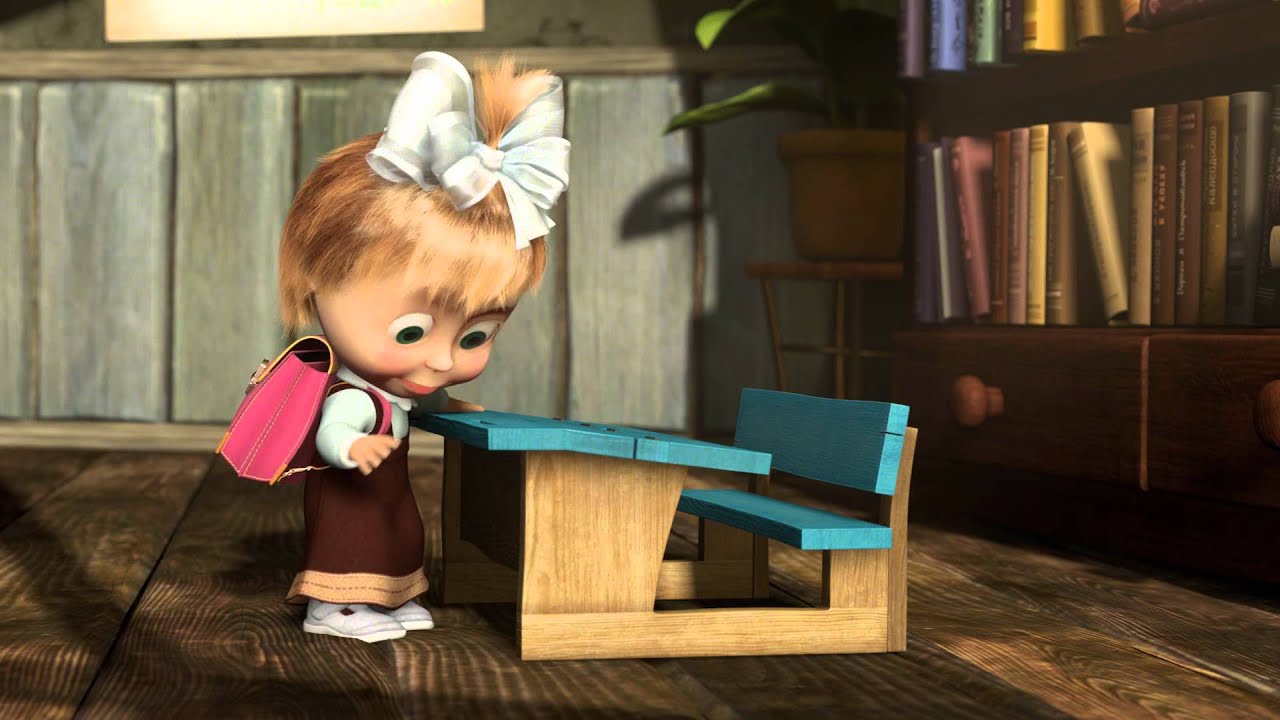 Masha-i-Medved-Pervyj-raz-v-pervyj-klass-Trejler