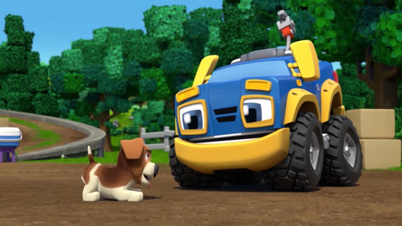 NEW-Rev-i-zavodnaya-komanda-nauchat-shhenka-Bentli-igrat-v-pryatki-novye-serii-25-28