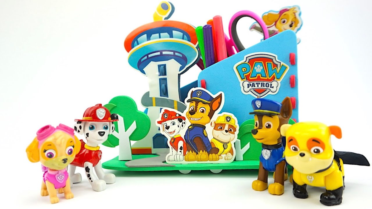 SHHenyachij-Patrul-delaem-karandashnitsu-s-geroyami-multika