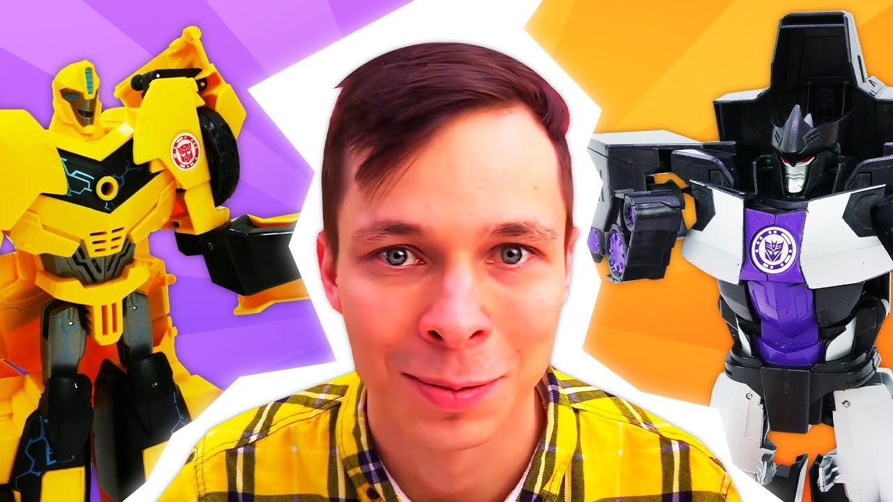 Igry-s-Transformerami-Avtoboty-vs-Deseptikony-Remontiruem-i-prokachivaem-mashinki-s-Fyodorom